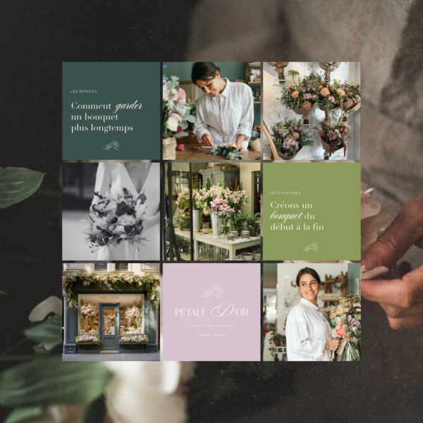publications réseaux sociaux fictifs