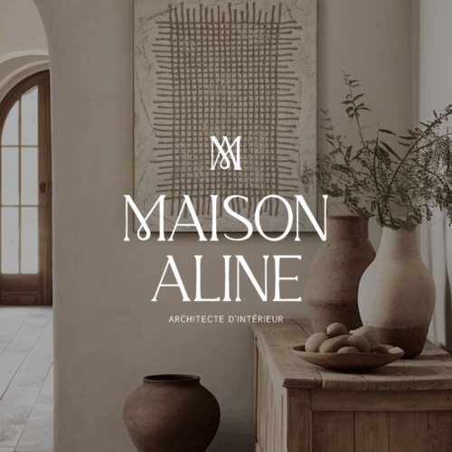 Identité visuelle Maison Aline